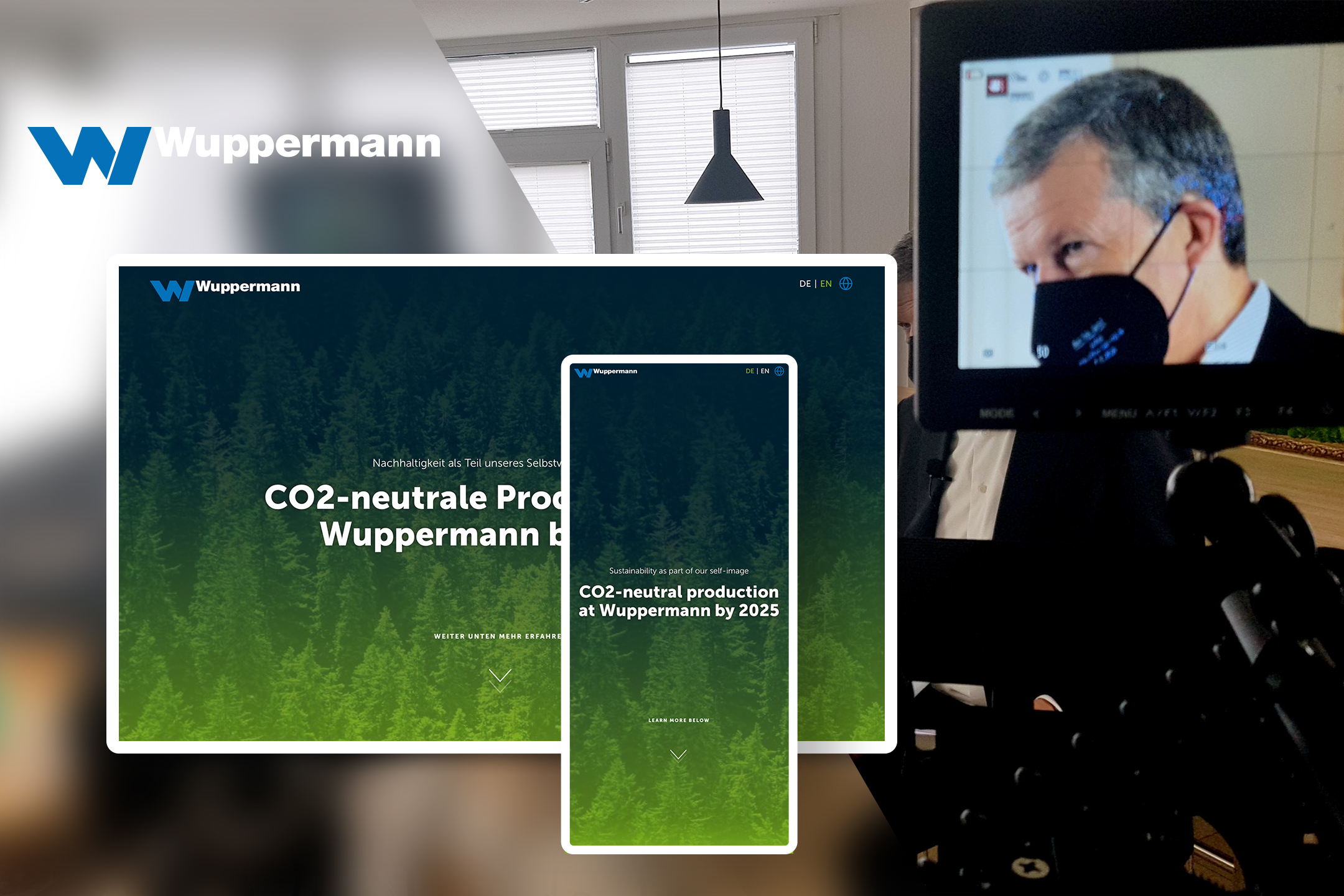 Kampagnenentwicklung zur Nachhaltigkeitsstrategie der Wuppermann Gruppe